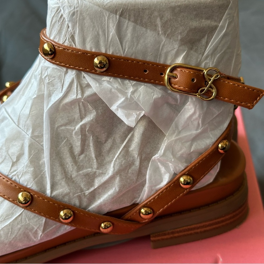 BNIB Sam & Libby Brandi Strappy Sandal 🧡 size 6 - Picture 8 of 14